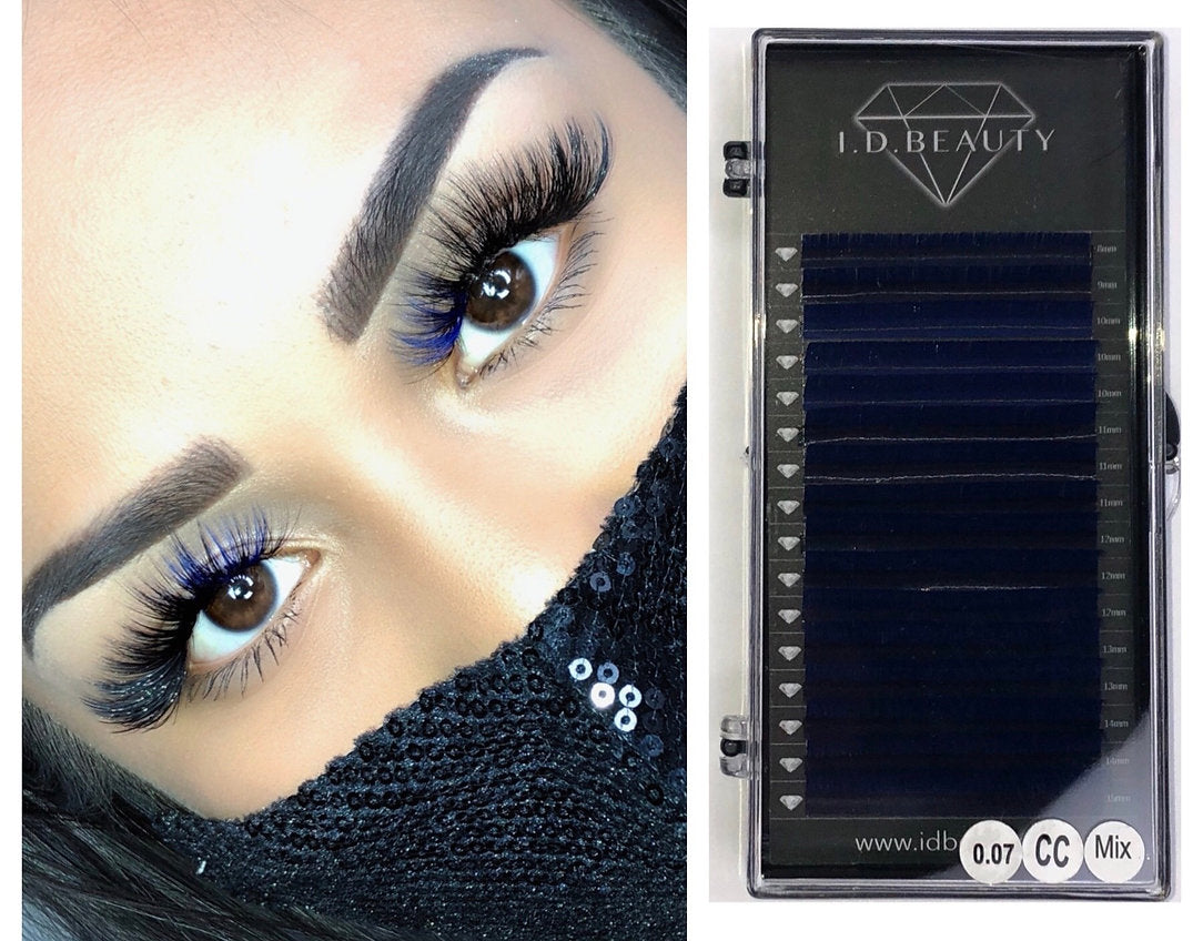 0.07 COLOURED Lashes